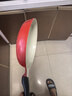 乐扣乐扣（LOCK&LOCK） 陶瓷平底锅不粘锅煎锅炫彩煎饼锅明火电磁炉通用 24cm红色【升级款】 实拍图