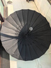 美度（MAYDU）自动雨伞长柄伞24骨雨伞自动男士商务晴雨伞M7003黑色 实拍图