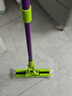 妙洁胶棉拖把27cm杆长120共2头滚轮式懒人家用一拖净免手洗海绵吸水 实拍图