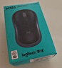罗技（Logitech）M185鼠标 无线鼠标 办公鼠标 对称鼠标 黑色红边 带无线2.4G接收器 实拍图