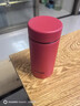 虎牌（TIGER）迷你口袋杯轻量便携双层真空保温保冷杯MMP-B20C-RP浆果红200ml 实拍图