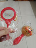 婴幼儿手摇铃沙锤拨浪鼓手拍鼓响板早教启蒙面包超人安抚玩具 【2件套】沙锤+拨浪鼓 实拍图