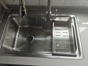 华帝（VATTI）水槽大单槽洗菜盆一体盆304不锈钢厨房水槽洗碗池台上中下安装 S1 实拍图