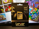 雷克沙（Lexar）64GB SD存储卡 U3 V30 佳能索尼富士尼康相机高速SD卡 读205MB/s 写140MB/s 4K超清录制 SD银卡 实拍图