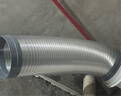 潜水艇（Submarine）加厚铝管油烟机排风管厨房烟道通风道止逆阀烟管硬管160mm内径2米 实拍图