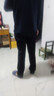 九牧王2025秋冬新款 商务正装男士垂感西裤男 通勤直筒合体保暖工装长裤 黑色合体版 【经典抗静电】  34 码=腰围2.58尺86厘米 实拍图