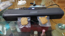 佳帮手全自动真空封口机【液晶数显】封口机+真空袋60只家用食品打包塑封包装机腊肉腊肠真空压缩神器 实拍图