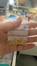 洲足金999金珠黄金小金珠金豆古法金珠DIY配件散珠隔珠路路通转运珠 3mm金珠  合单满 0.16g 包邮 多颗混发约0.07g 实拍图