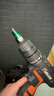 绿林（GREENER）批头防滑十字强磁圈电动螺丝刀六角套装高硬度披转批头手电钻套装 实拍图