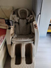 奥克斯（AUX）2025新款按摩椅LH15A家用全身太空舱零重力多功能智能电动按摩沙发椅生日礼物送爸爸妈妈父母亲节 至尊旗舰款丨智能语音 腰腿热敷 脚底滚轮白米色 实拍图