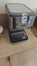 德龙（Delonghi）咖啡机 意式半自动家用15Bar泵压专业压力计 美式咖啡 快速加热技术 可调式奶泡 金属机身EM450.M 银色 小巧机身 稳定压力 定制杯量 自动关机 实拍图