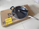 炊大皇 炒锅 304不锈钢炒菜锅煎锅 平底不粘炒锅32cm 可立可视盖不挑灶 实拍图