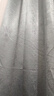 宿舍布衣含伸缩杆免打孔门帘过道遮光防蚊隔断帘挡风空调卧室厨房试衣间帘 丝绒麻-北欧灰 【适合门框宽0.6-1.1】帘高2.0米 实拍图