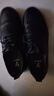 意尔康皮鞋男软底舒适商务休闲鞋春秋圆头系带新款 53429W 黑色 42 实拍图