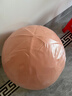 Keep 65cm瑜伽球专业防爆防滑加厚强弹抗压孕妇可用弹力瑞士球 暮光橙 实拍图
