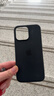 Apple/苹果 iPhone 16 Pro Max 硅胶手机壳-黑色 磁吸手机壳苹果16promax手机壳苹果手机壳全包 实拍图