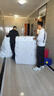 芝华仕头等舱白云间40272布艺电动沙发床小户型白3m沙发客厅奶油家具 实拍图