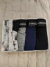 浪莎男士内裤男纯棉10A抗菌平角裤透气中腰男式四角裤男生裤头4条装 实拍图