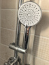 京东京造 淋浴手持花洒单头 增压带喷枪 卫浴喷头3档出水莲蓬头洗澡淋浴头 实拍图