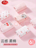 浪莎（LangSha）儿童内裤女童内裤纯棉学生宝宝舒适内裤女孩条装6条装卡通图案160 实拍图
