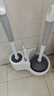 品喻（PINYU）马桶刷洗厕所刷子卫生间无死角清洁马桶疏通神器壁挂式洁厕刷套装 实拍图
