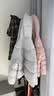 太平鸟女装羽绒服连帽泡芙冬保暖面包服外套 蓝色短款 XS 实拍图