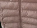 优衣库婴幼儿宝宝PUFFTECH空气棉服可机洗拉链连帽外套478427 10 水粉色 100 实拍图