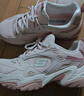 斯凯奇（Skechers）机甲鞋二代休闲运动鞋女士老爹鞋缓震复古女鞋149916 PINK/PINK 38.5 尺码偏大半码，建议选小半码 实拍图