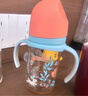 贝亲（Pigeon）PPSU双把手防胀气奶瓶240ml 丛林小兔 M号奶嘴 3月+ AA218 实拍图