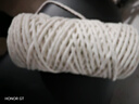 寿禾 棉绳装饰捆绑晾衣打包挂毯编织线耐磨 棉绳4mm 50米 实拍图