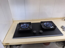 欧派（OPPEIN）燃气灶煤气灶70%热效率国家补贴天然气大面板液化气猛火灶磨砂面板双灶嵌入式台式两用 【780面板】70%热效率-双灶定时-JJX61 天然气 实拍图