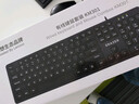 联想生态品牌异能者 有线键盘鼠标套装 键鼠套装鼠标垫 全尺寸防泼溅 商务办公台式/小新适用 黑KM301 实拍图