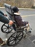 怡辉（YIHUI）轮椅老人带坐便轻便折叠瘫痪专用出行大小便骨折全躺多功能yh-x05 实拍图