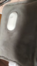 彩虹热水袋暖手宝充电暖宝宝暖水袋注水暖手袋热敷暖肚子暖脚 灰色 实拍图