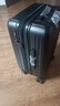 爱华仕行李箱20英寸登机箱男大容量拉杆箱出差旅行箱女密码箱皮箱燕尾黑 实拍图