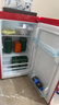 志高复古冰箱小型大容量家用租房电冰箱 化妆品网红冰箱冷藏冷冻一级能效小冰箱节能省电 50L【红色复古款】 实拍图