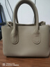 卡里普斯（CALYPSO）礼物包包头层牛皮手提包高级质感大容量单肩斜跨包真皮女包妈妈包 大象灰 小版 实拍图
