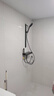 九牧（JOMOO）淋浴花洒套装琴键贴墙大置物丝雨淋浴喷头无顶喷花洒分体淋浴器 【IMAX丝雨花洒-青春版】35322 实拍图