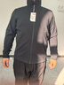 京东京造F4系列抓绒衣裤高弹夹克男女冬季26新款新年衣服 黑松露 L 实拍图