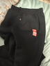 真维斯（Jeanswest）冬款男裤2025新款羊羔绒加绒加厚保暖束腿长裤青少年宽松运动卫裤 实拍图