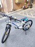 凤凰（Phoenix）儿童自行车山地车男女学生脚踏车6-15岁童车 霸道 白蓝色 22寸 实拍图