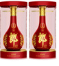 郎酒 红花郎 陈酿 高度白酒 酱香型 53度 500mL 2瓶 红十·礼盒装 实拍图