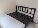 科虎【顺丰入户】床铁艺床双人床家用单人铁架床简约出租房铁床 黑色高头平尾【店长重点推荐】 1.5*2.0m【店长重点推荐款】 实拍图