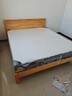 洛亚妮【24H云仓闪发】实木床100％纯实木1.5米单人床原木风主卧双人床 原木床+20cm席梦思床垫 1.8米*2米 实拍图