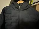 优衣库莫雷加德同款男装女装PUFFTECH空气棉服连帽外套夹克478268 478268/69藏青色 3XL 实拍图