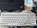 罗技（Logitech）灵砚系列 K868 三模客制化机械键盘 无线键盘 蓝牙键盘 客制化键盘 白色 实拍图