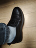 意尔康男鞋舒适套脚商务休闲皮鞋一脚蹬软底爸爸鞋 96343W 黑色43 实拍图