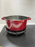 苏泊尔 SUPOR 珐琅锅汤锅24cm铸铁锅炖锅酒红ET24MF01-R  实拍图