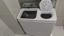扬子半自动洗衣机大容量家用子母一体机双缸双桶洗衣机脱水全自动洗脱一体小型甩干机 16公斤【洗10KG+脱6KG】不锈钢桶 实拍图