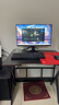 奥伦福特  电脑桌台式家用电竞游戏桌办公书桌简约书房写字桌子 碳纤维纹路单桌-80*60 升级款电竞桌 实拍图